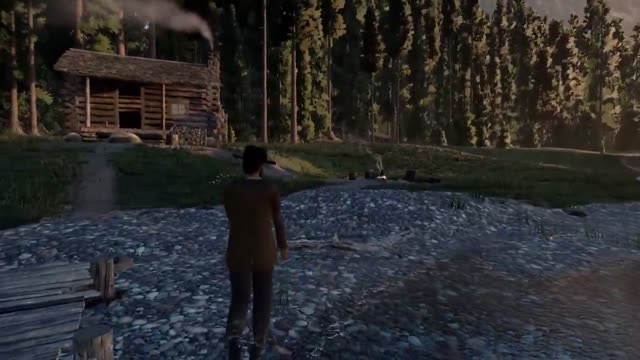 Preview of Mountain fishing life sim by @prasenx